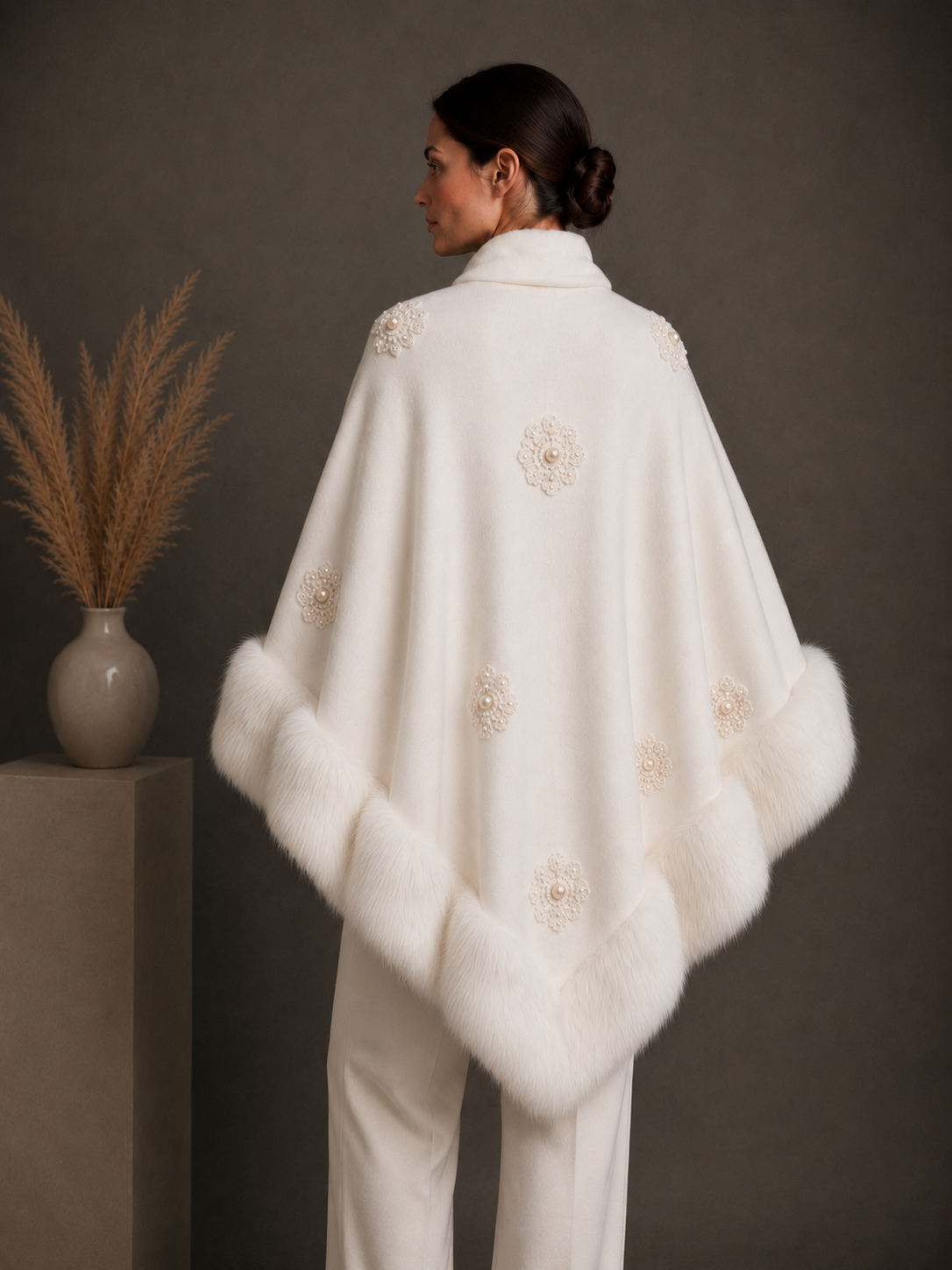 Ivory Bridal Shawl