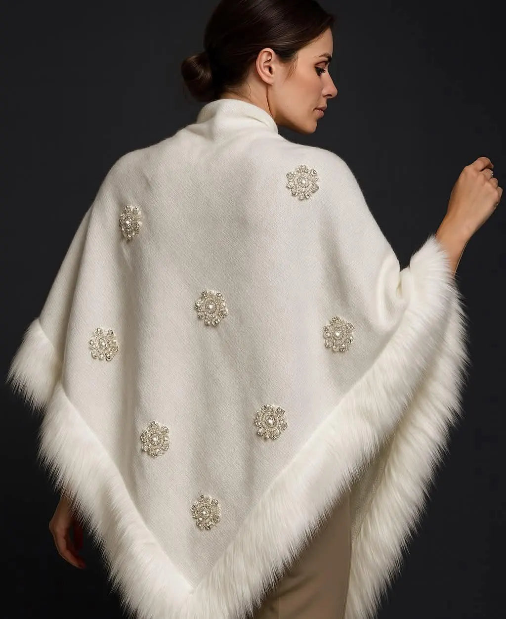Ivory Bridal Shawl