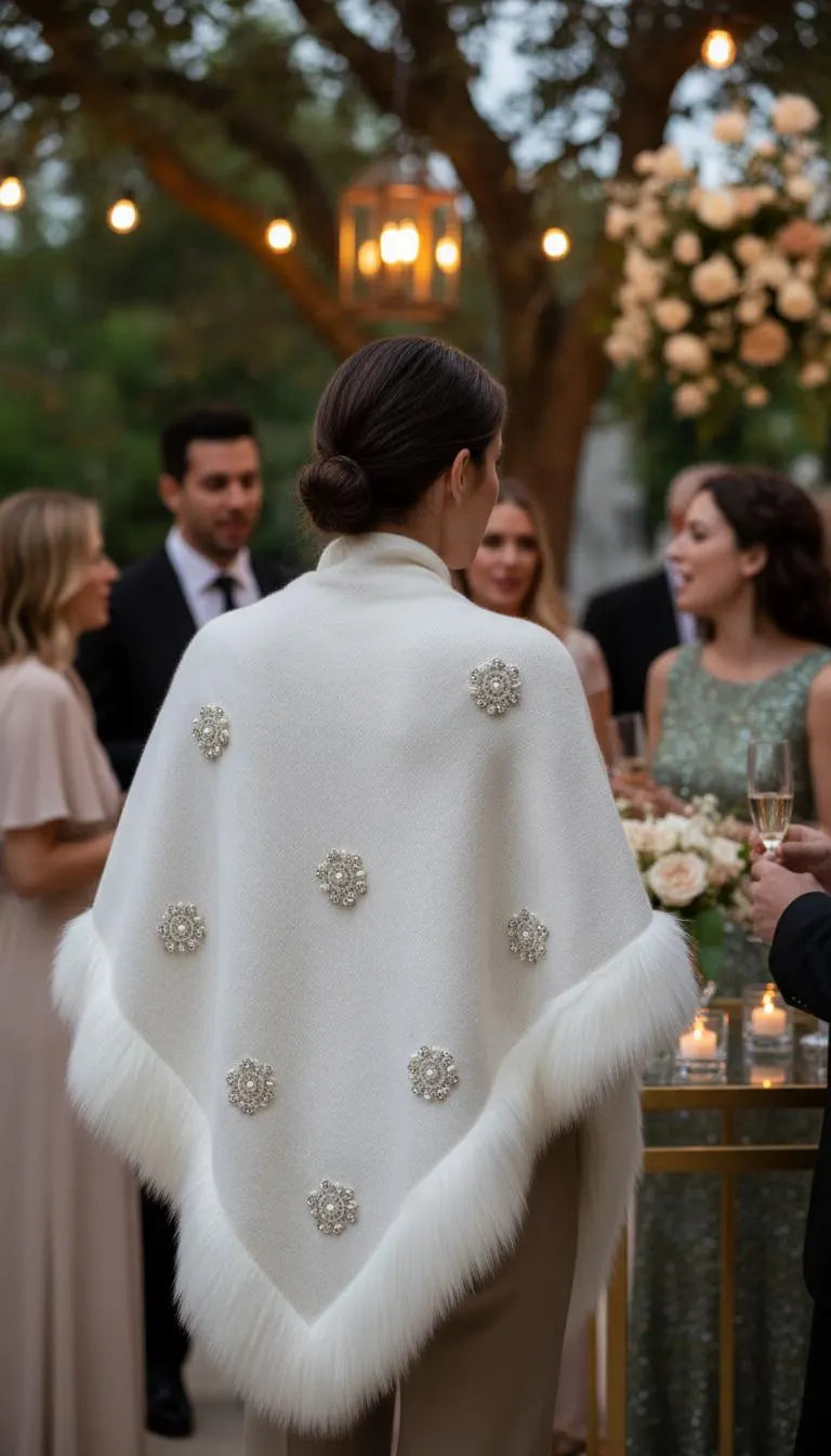 Ivory Bridal Shawl