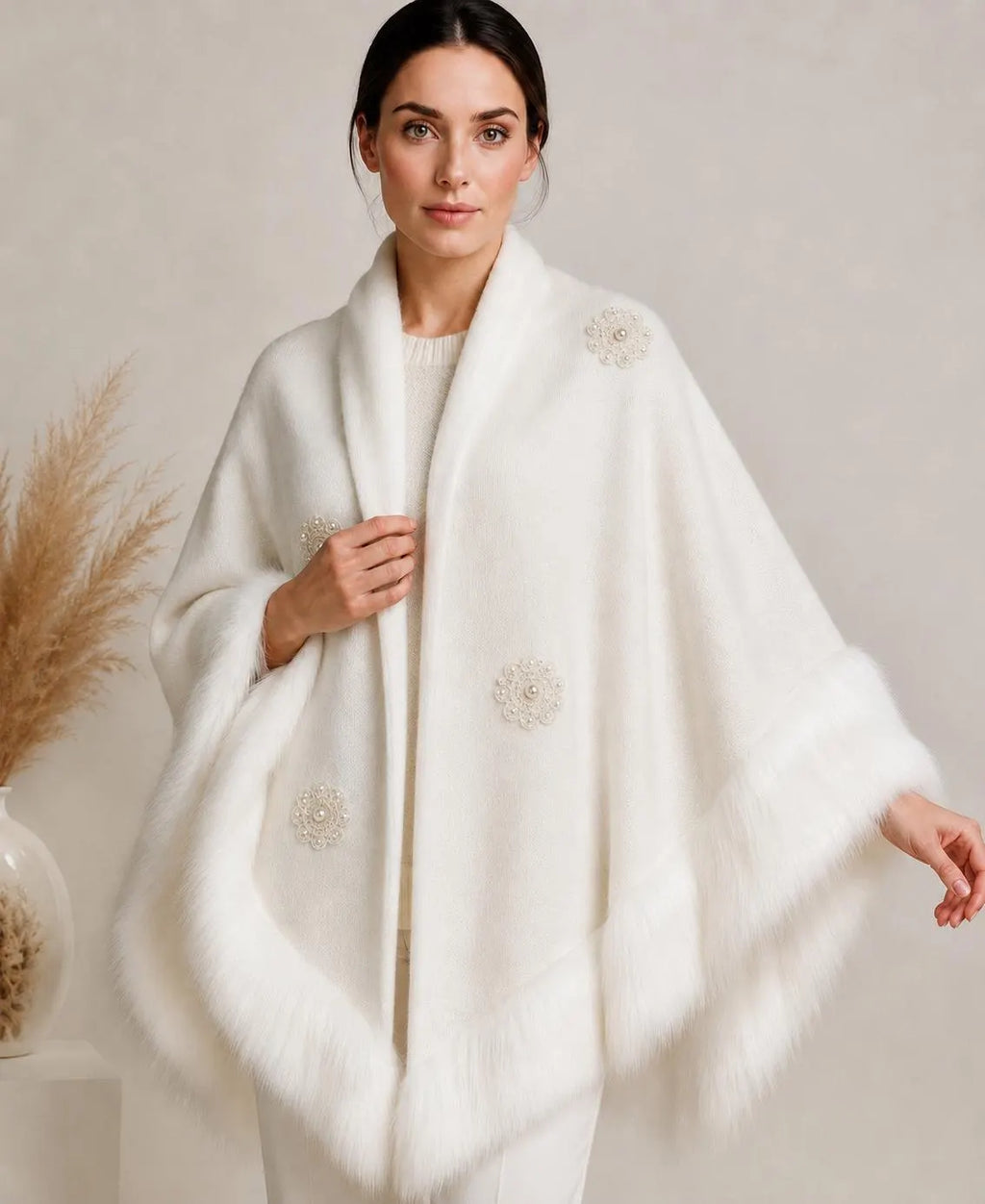 Ivory Bridal Shawl