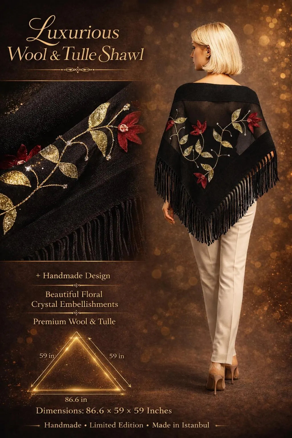 Handmade Designer Shawl